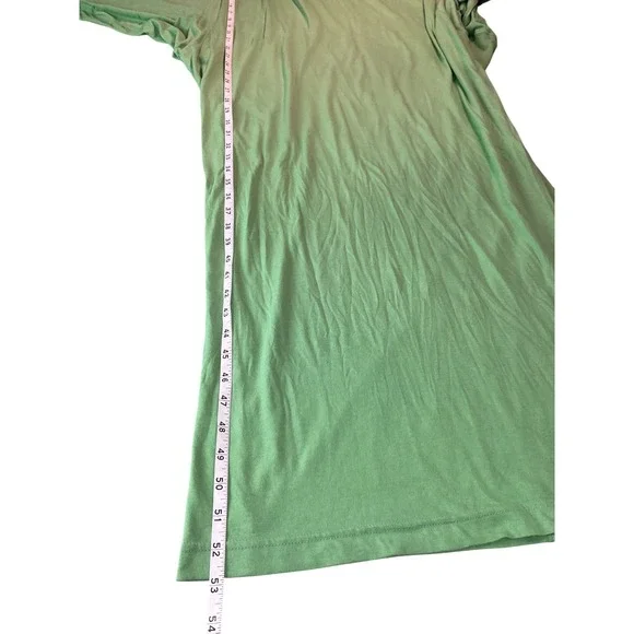 FREE PEOPLE Beach Green Long Sleeve Oversized Maxi Dress XS - Picture 5 of 10